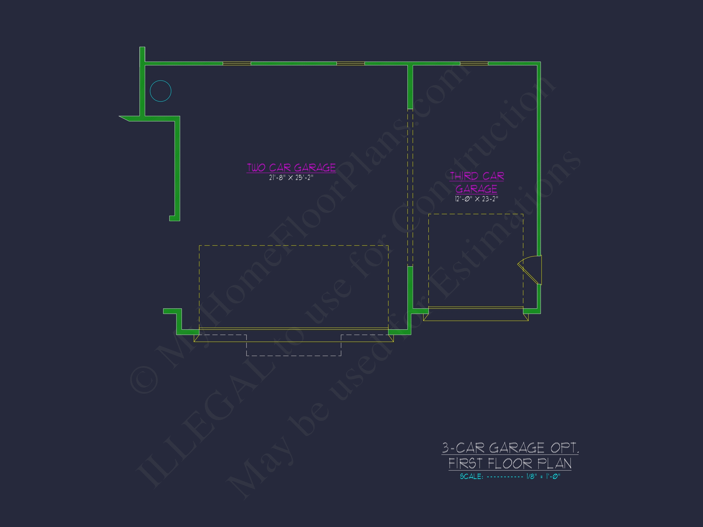 Efficient 2-Story Craftsman Home Plan with Flexible Garage Options