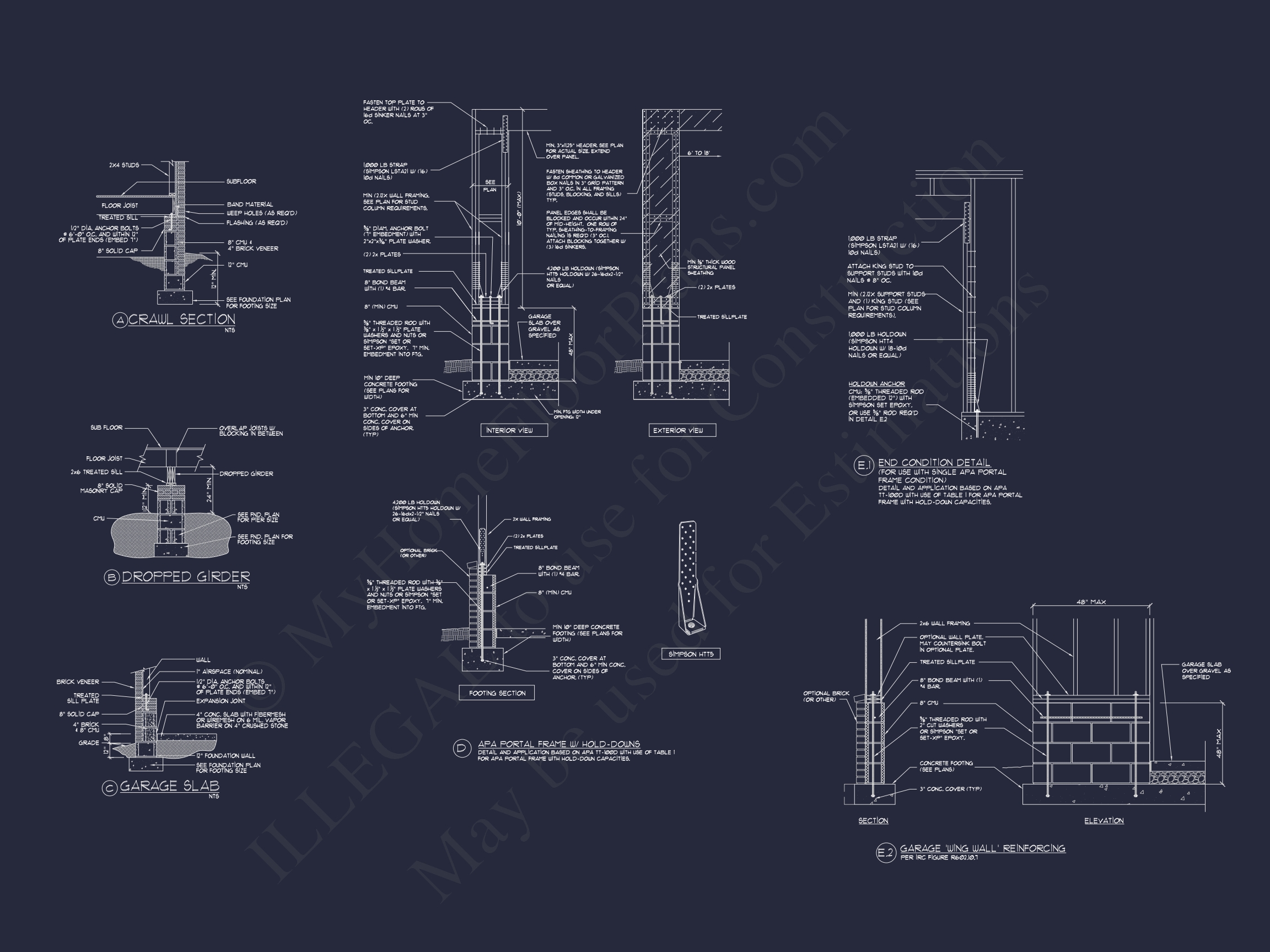 Elegant Home Design with CAD Floor Plans and Architecture Blueprints