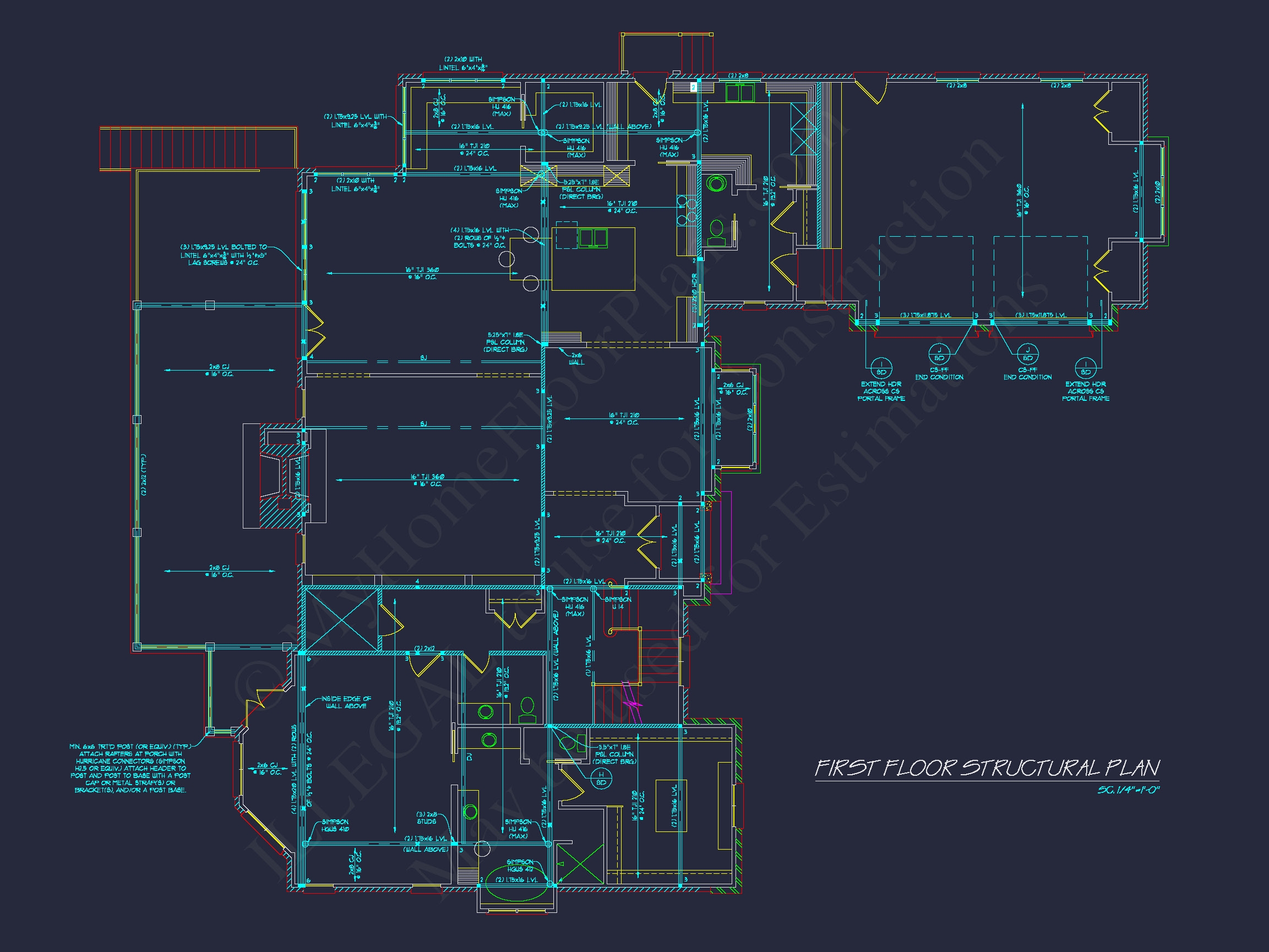 European 3-Story 5-Bed Home Plan: 5688 Sq Ft Blueprint