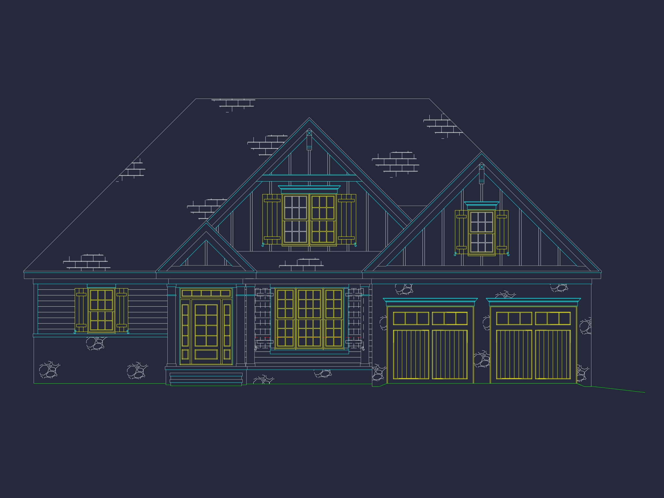 Modern Craftsman Home Plan with CAD Blueprints & Designs