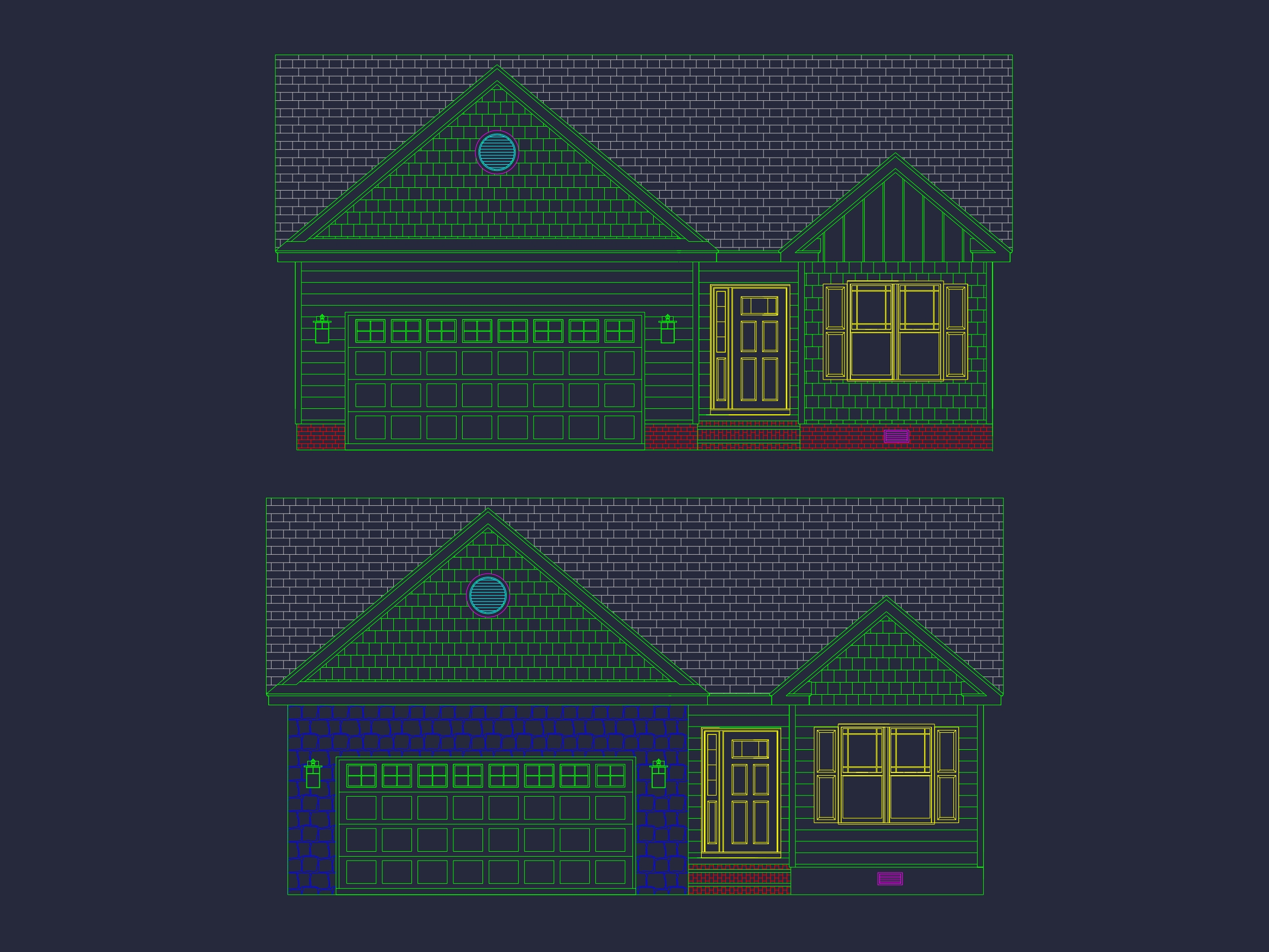 Modern Craftsman Home Plan with Spacious 3 Bedrooms and CAD Blueprint