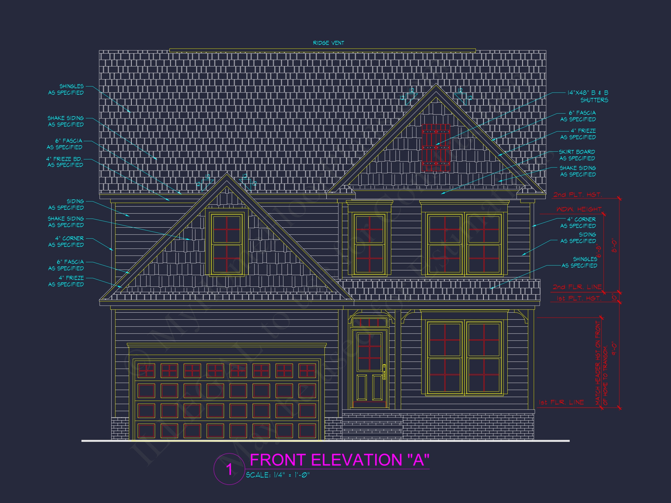 Modern Craftsman Home Plan with Spacious Floor Layout and CAD Designs