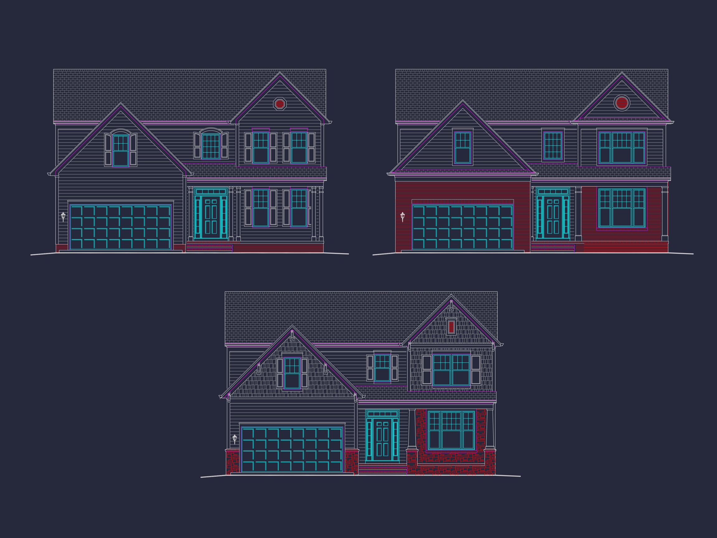 Modern Suburban Home Plan with 4 Bedrooms and Spacious Layout