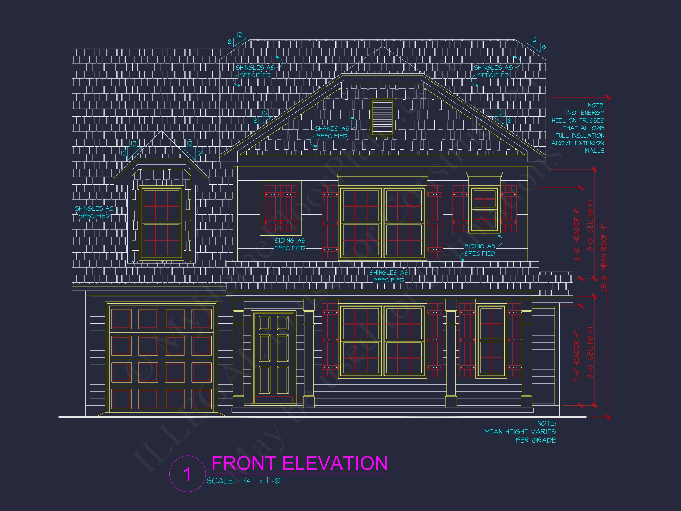 Modern Traditional Home Plan