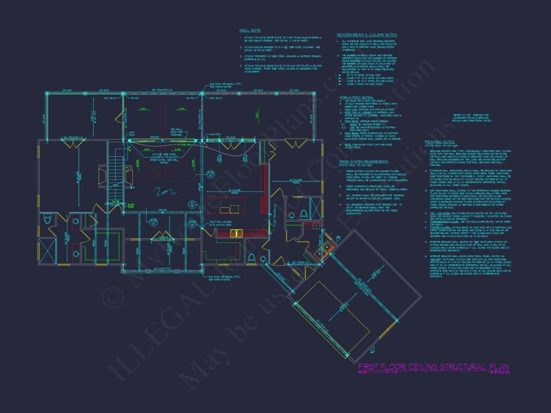 1-Bedroom Garage house Plan with Floor Plan and CAD Designs