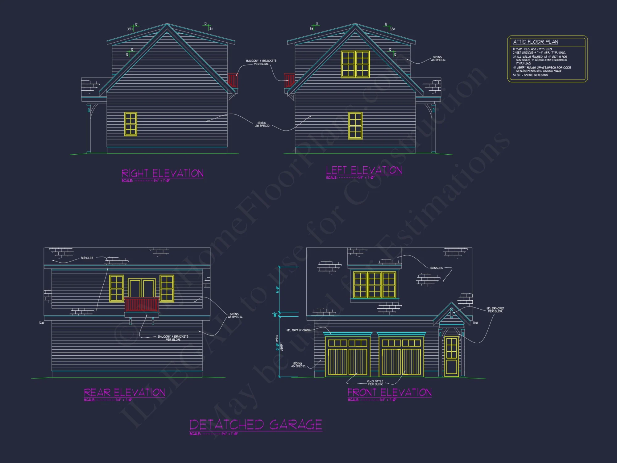 1-Bedroom Garage house Plan with Floor Plan and CAD Designs
