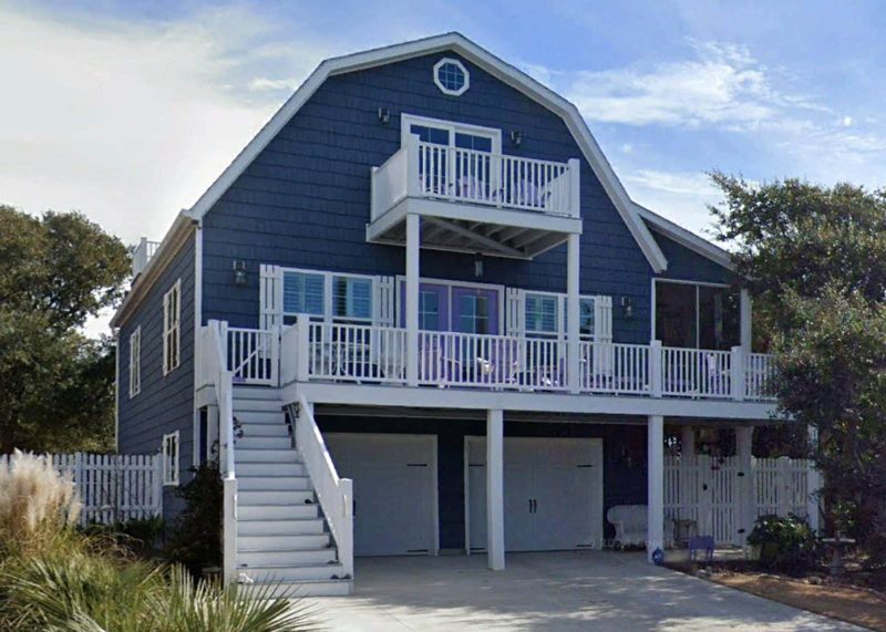 Modern Coastal house Plan with Detailed Blueprint & CAD Designs