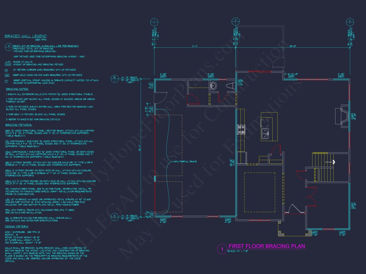 2-Story house Plan with 4 Bedrooms – Floor Plan & Designs