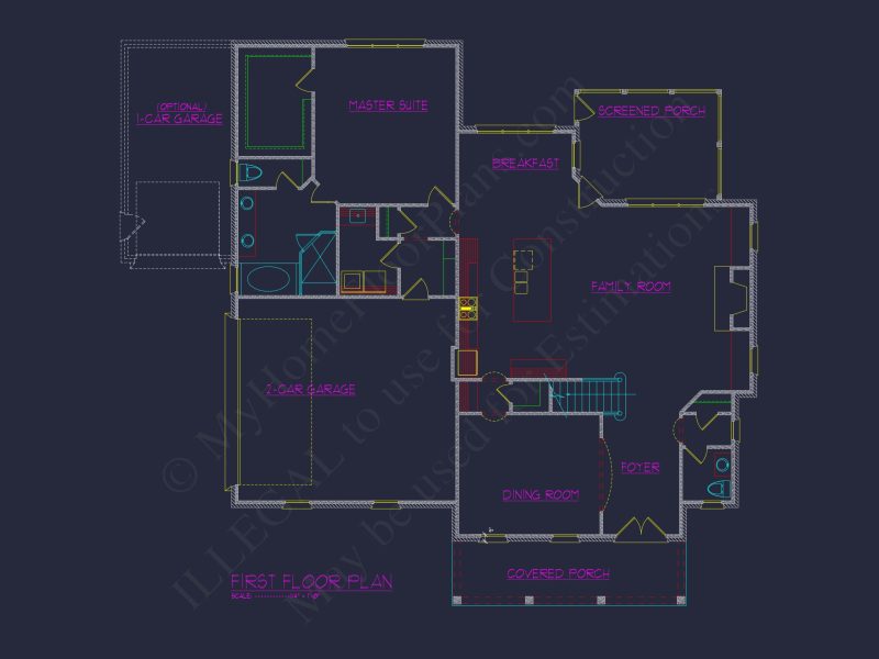 2-Story Luxury house Plan with CAD, Blueprint & Designs
