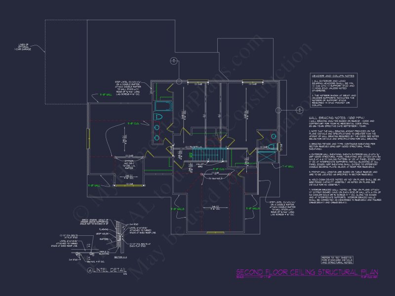 2-Story Luxury house Plan with CAD, Blueprint & Designs