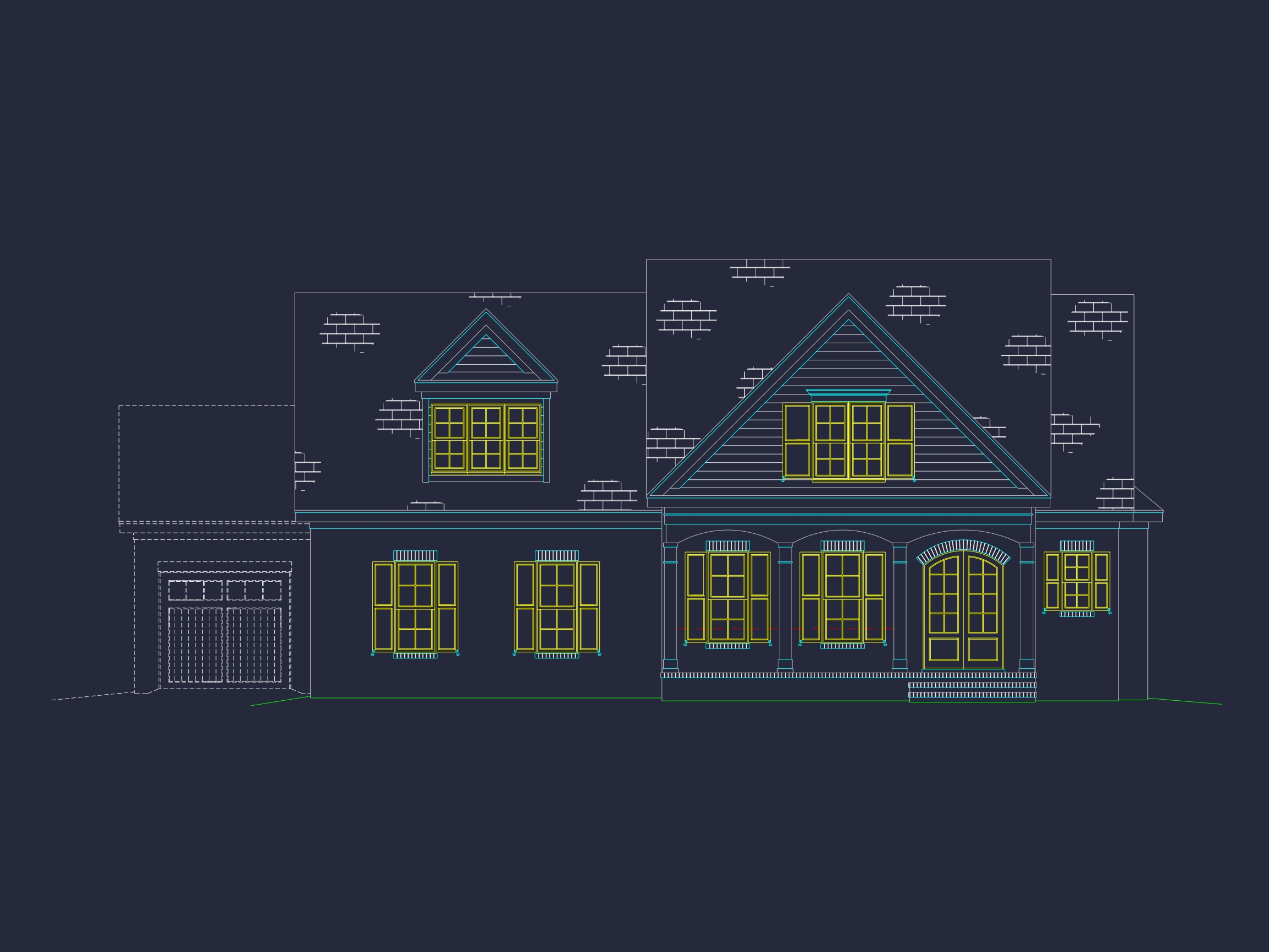 2-Story Luxury Home Plan with CAD,Blueprint & Designs