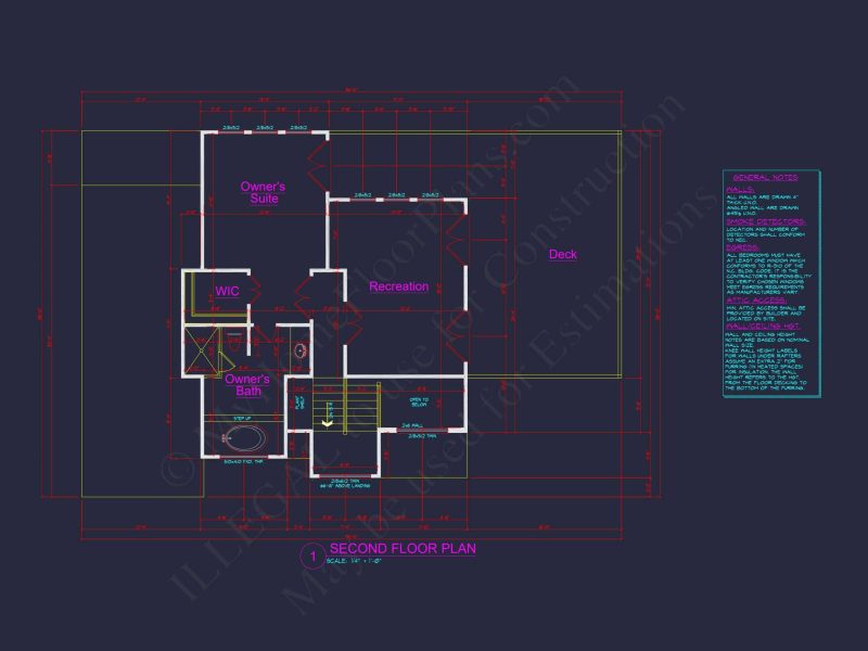 2-Story Modern house Plan with Carport - 1953 SqFt
