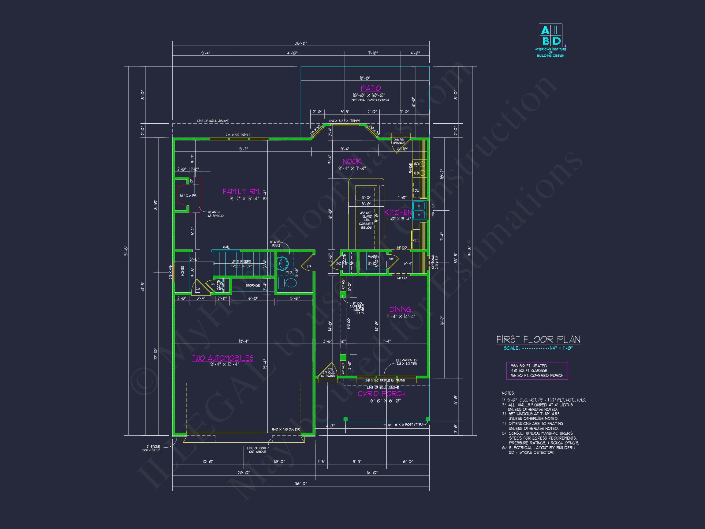 2412 Sq Ft