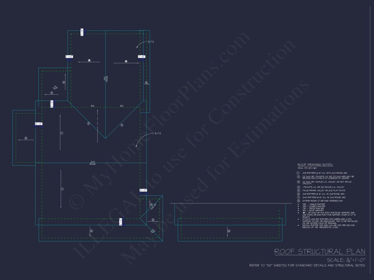 house Design Blueprint with CAD