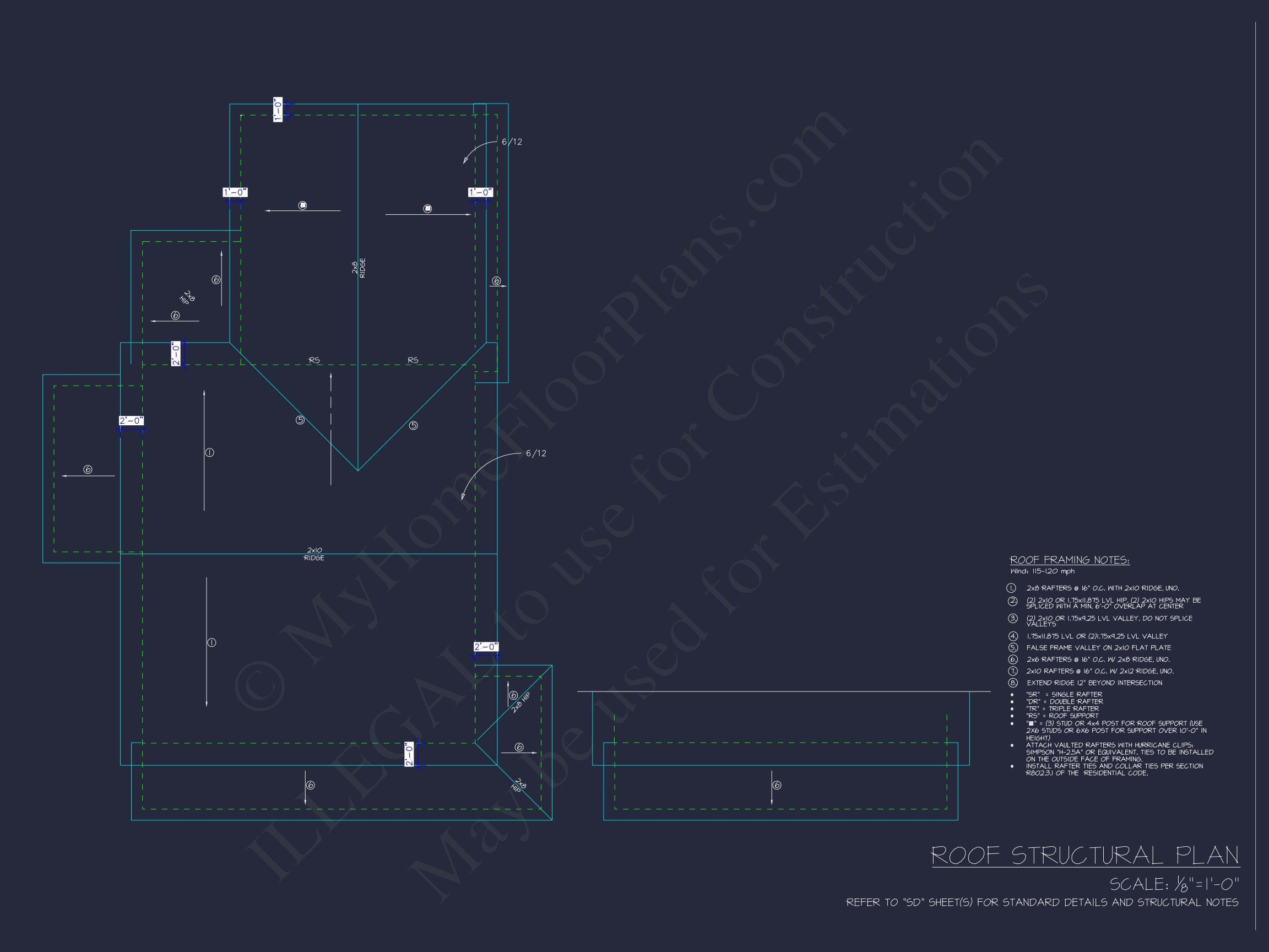 house Design Blueprint with CAD