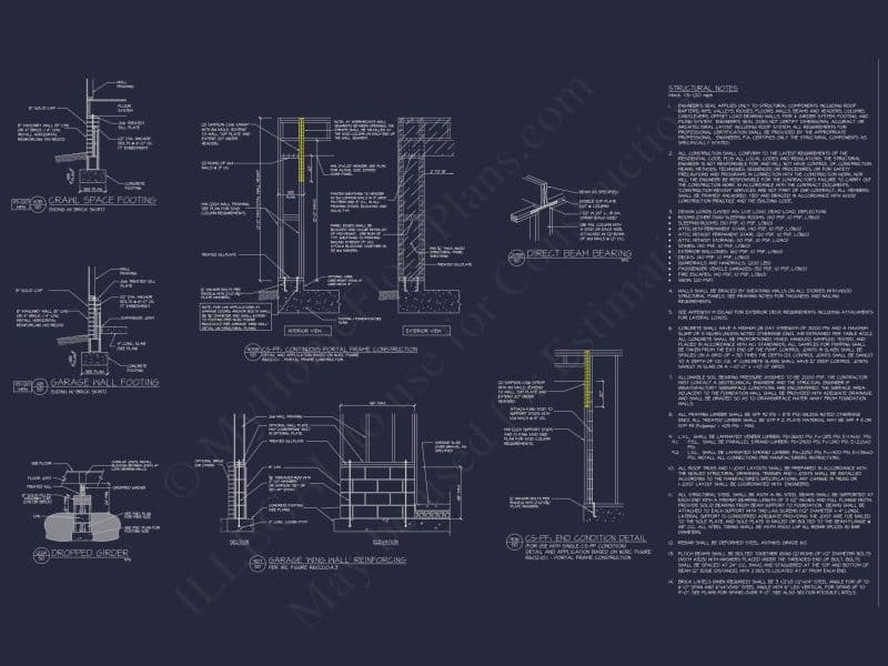 2-Story Craftsman Floor Plan