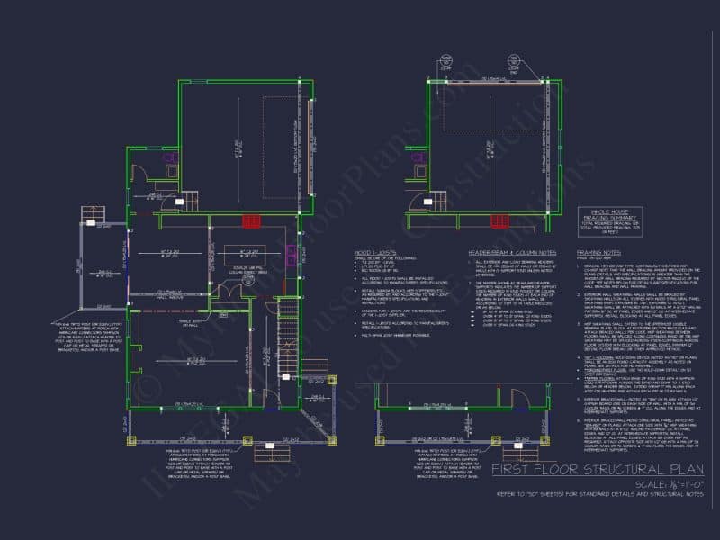 house Design Blueprint with CAD