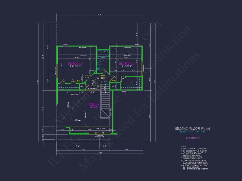 2-Story Craftsman house Plan with Open Floor Blueprint Designs