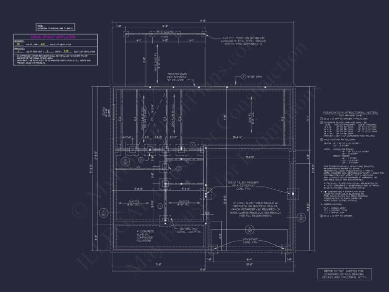 2-Story house Design Blueprint with 3-Bedroom Floor Plans