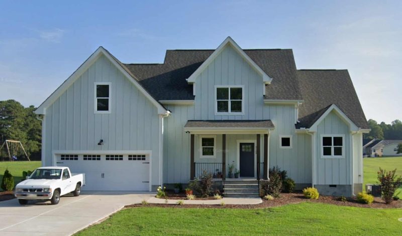 Charming 2-Story house Design with Modern CAD Floor Plan
