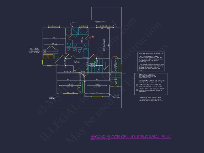 Blueprint Floor Plan CAD