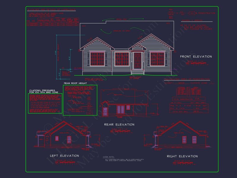 3 Bedroom house Floor Plan with Walk-In Closet and Patio