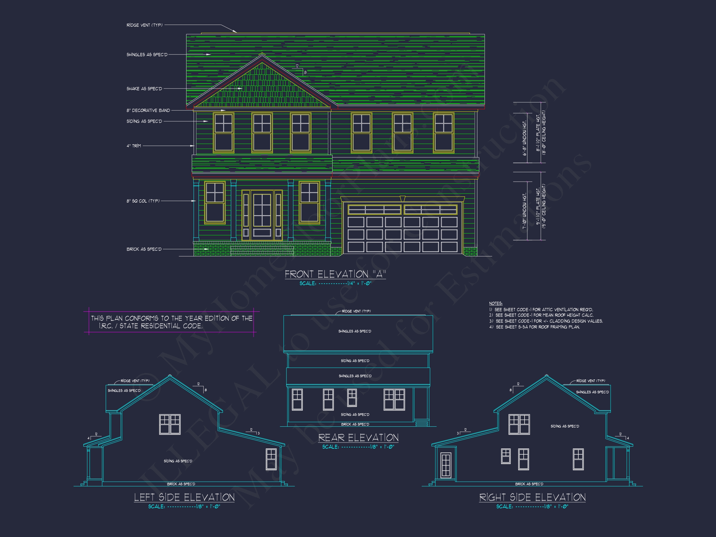 3 Bedroom Home Plan with CAD Blueprints for Modern Designs