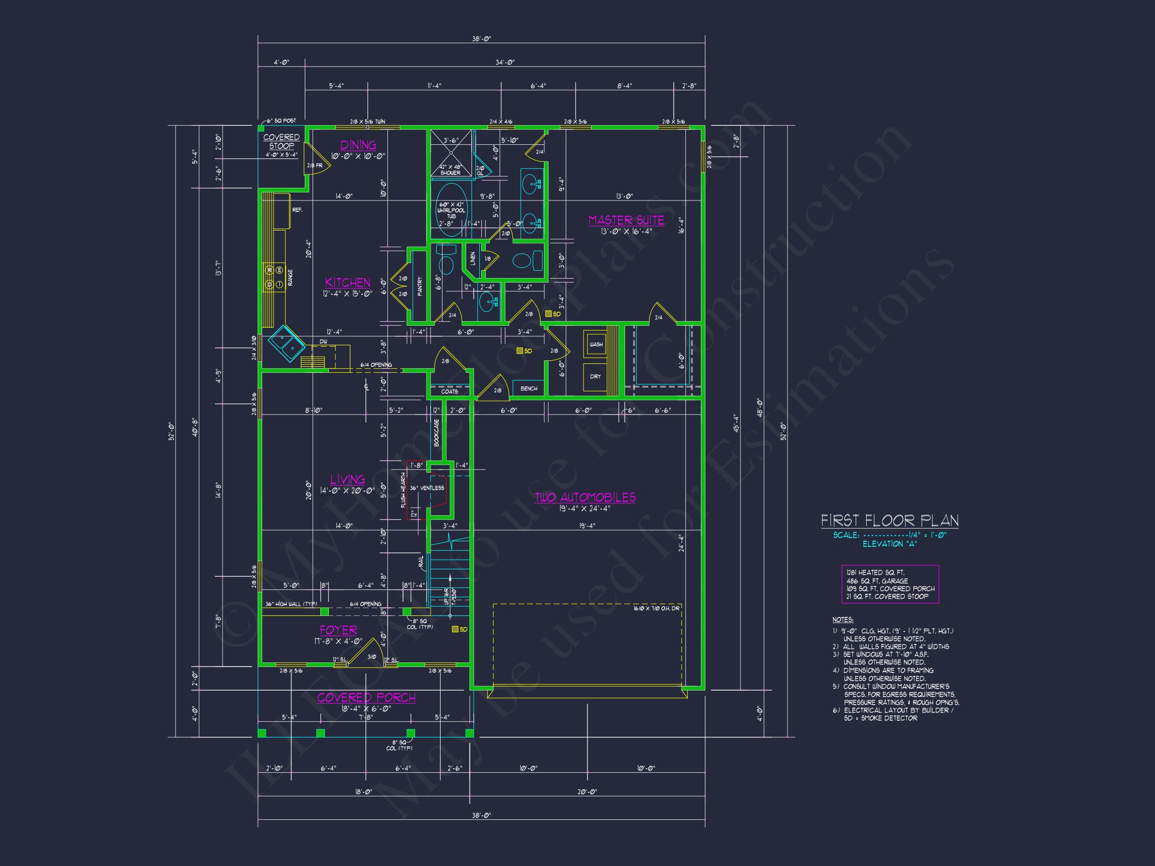 3 Bedroom Home Plan with CAD Blueprints for Modern Designs