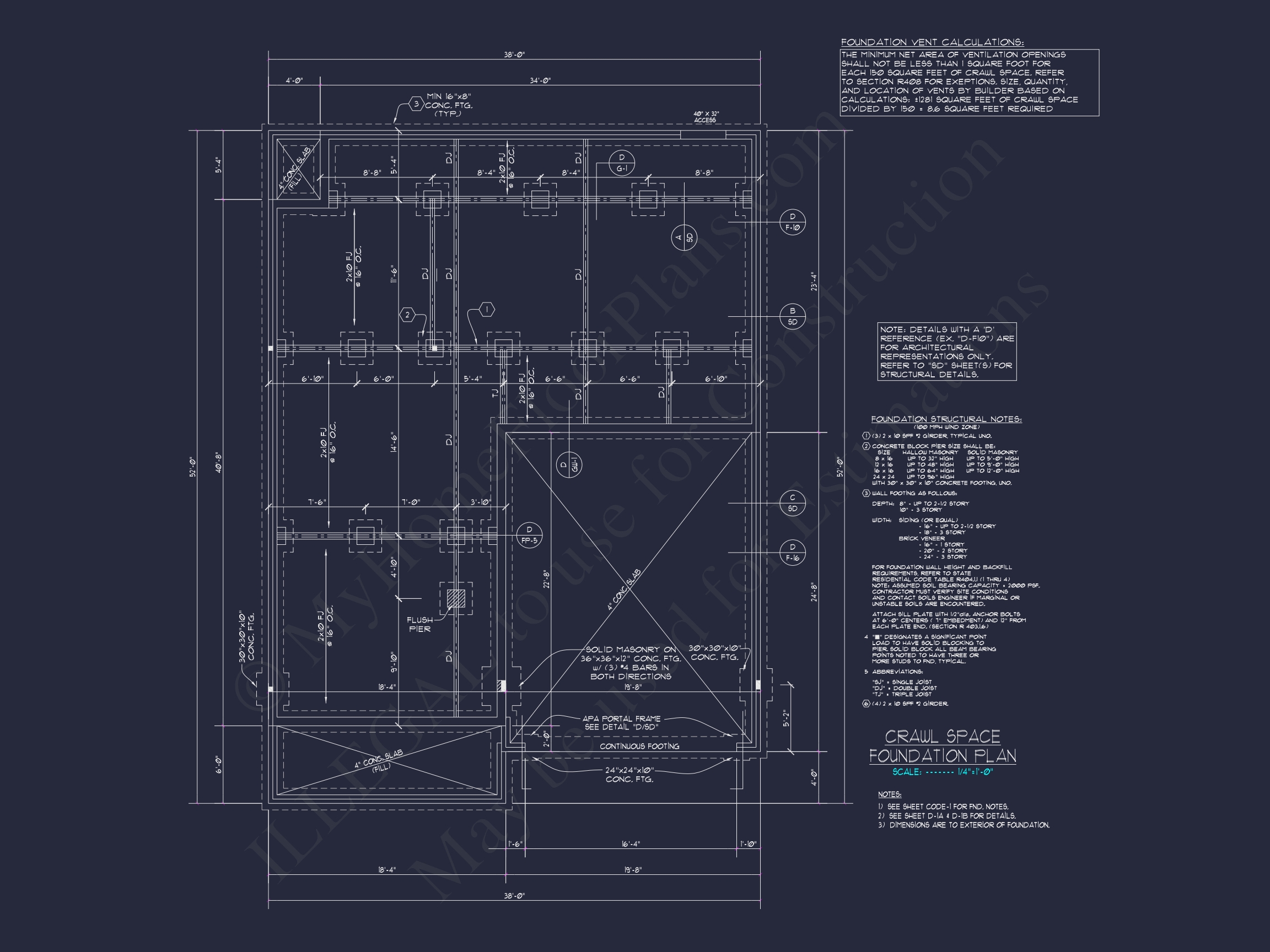 3 Bedroom Home Plan with CAD Blueprints for Modern Designs