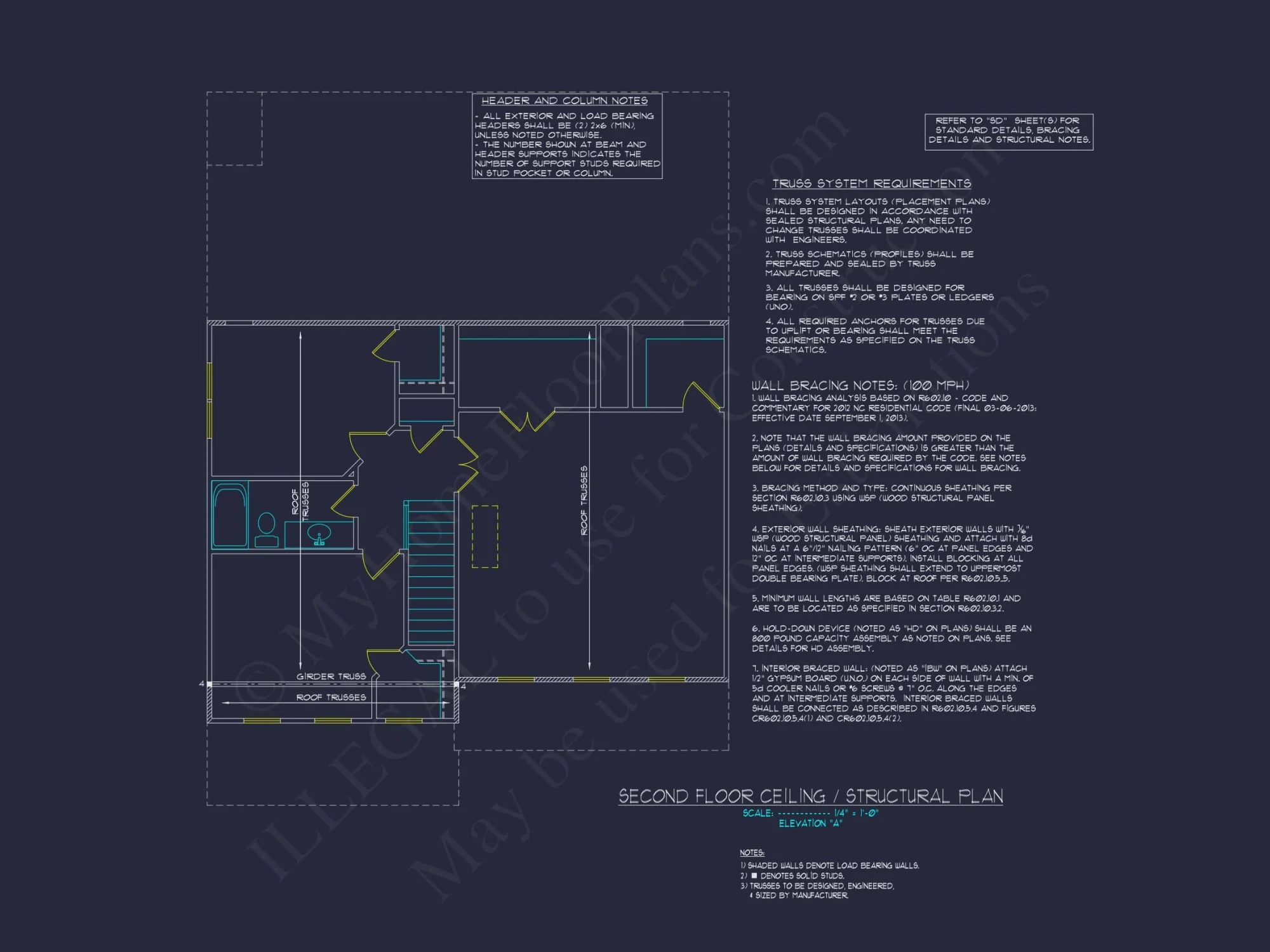 3 Bedroom house Plan with CAD Blueprints for Modern Designs