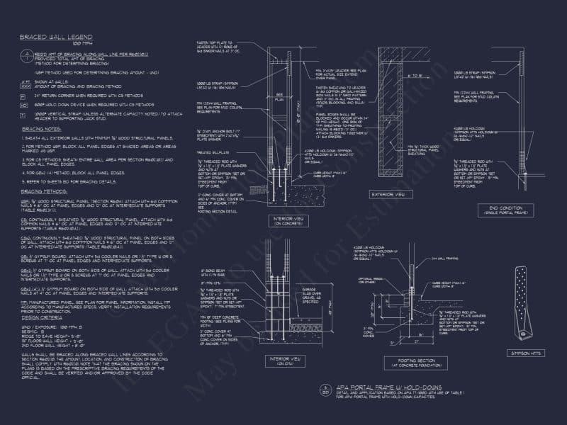 3 Bedroom house Plan with CAD Blueprints for Modern Designs
