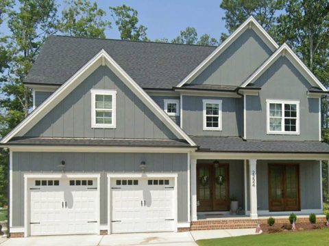 3-Bedroom house Plan with Traditional Design and CAD Blueprint