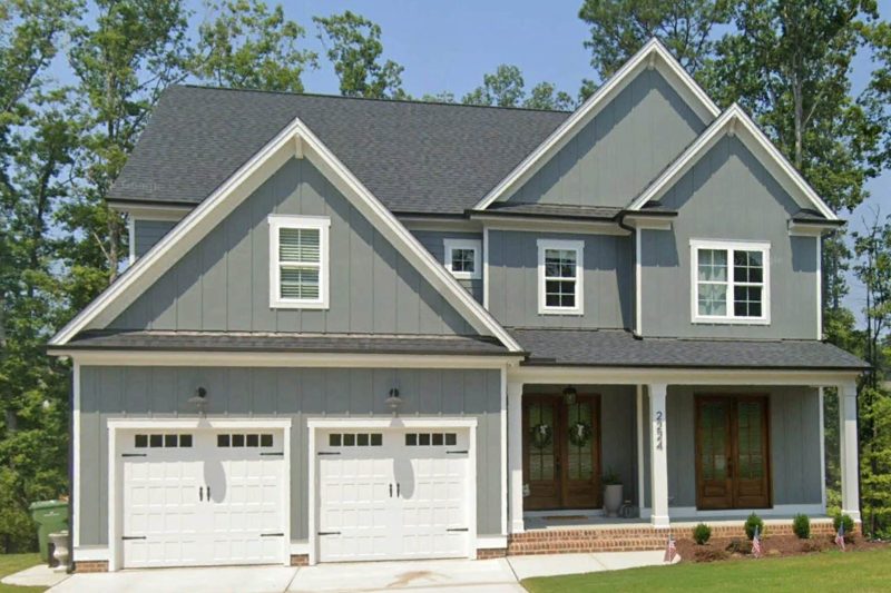 3-Bedroom house Plan with Traditional Design and CAD Blueprint
