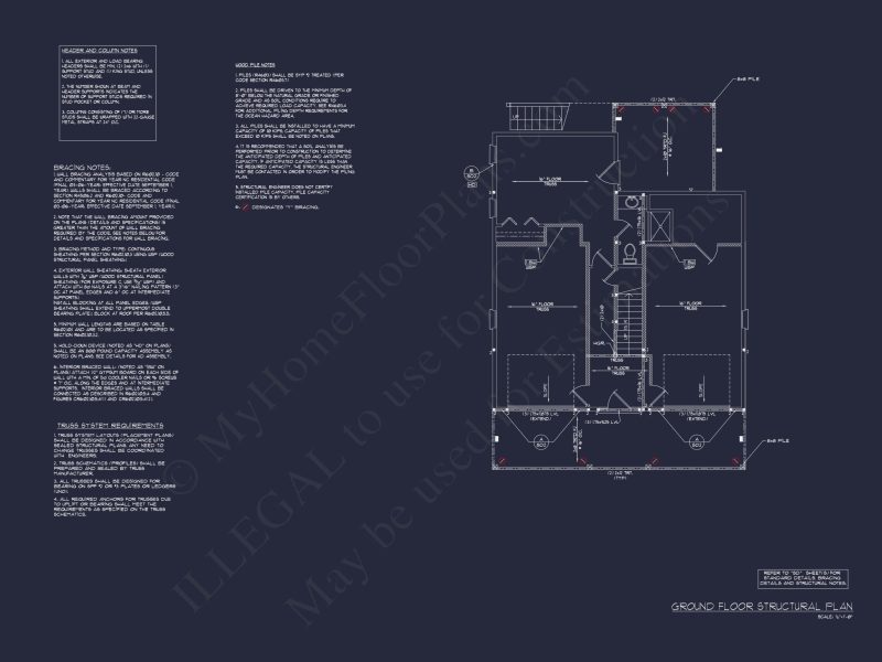 3-Story Craftsman house Plan: Floor Designs & Blueprints
