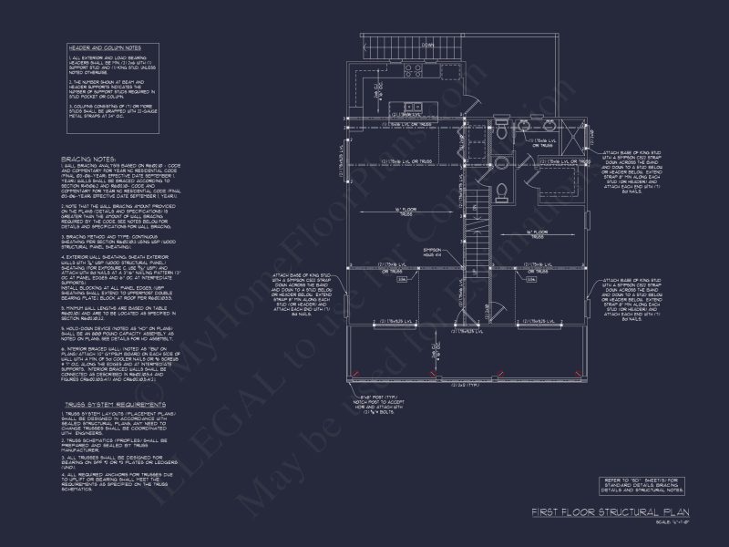 3-Story Craftsman house Plan: Floor Designs & Blueprints