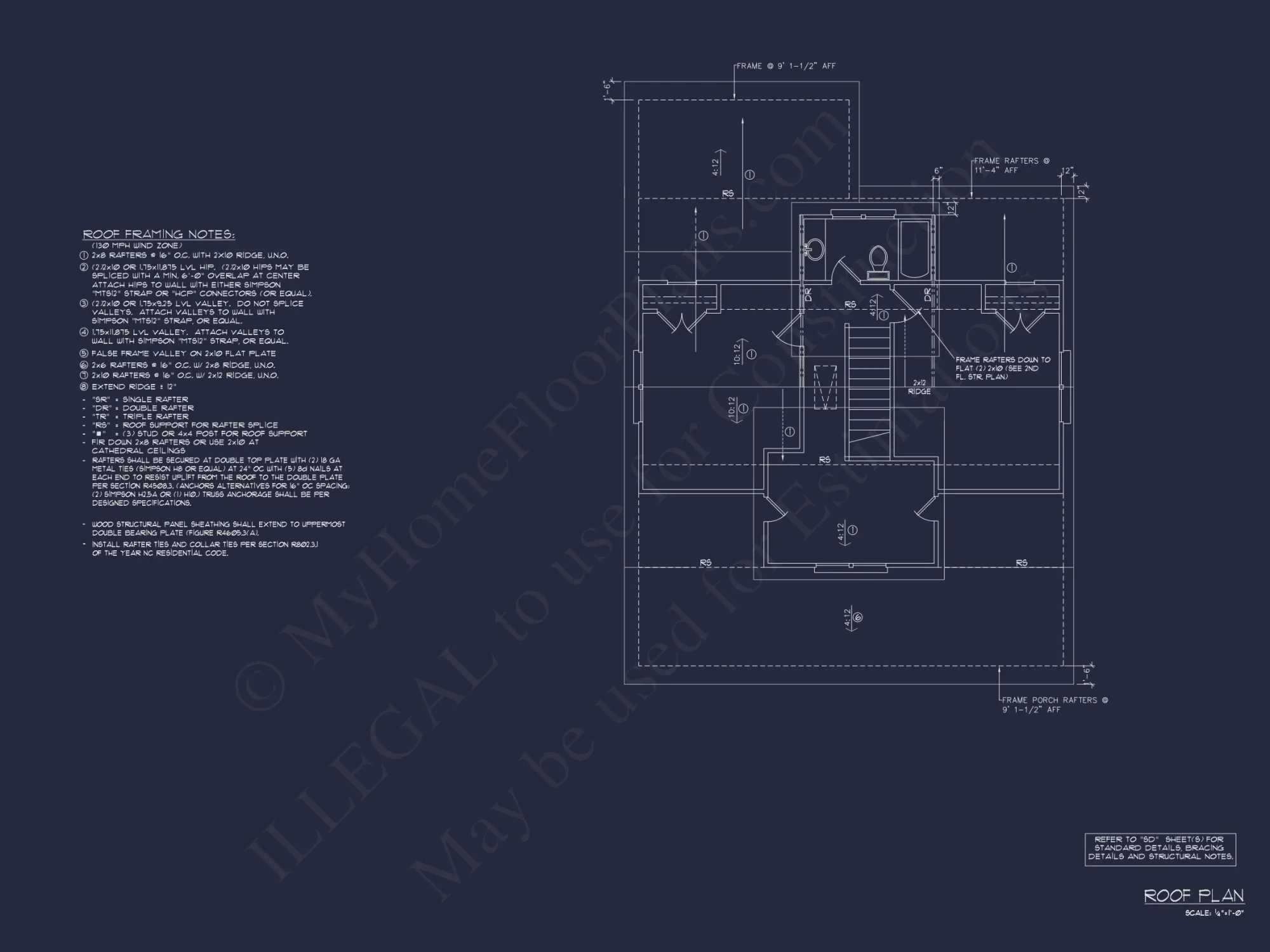 3-Story Craftsman house Plan: Floor Designs & Blueprints