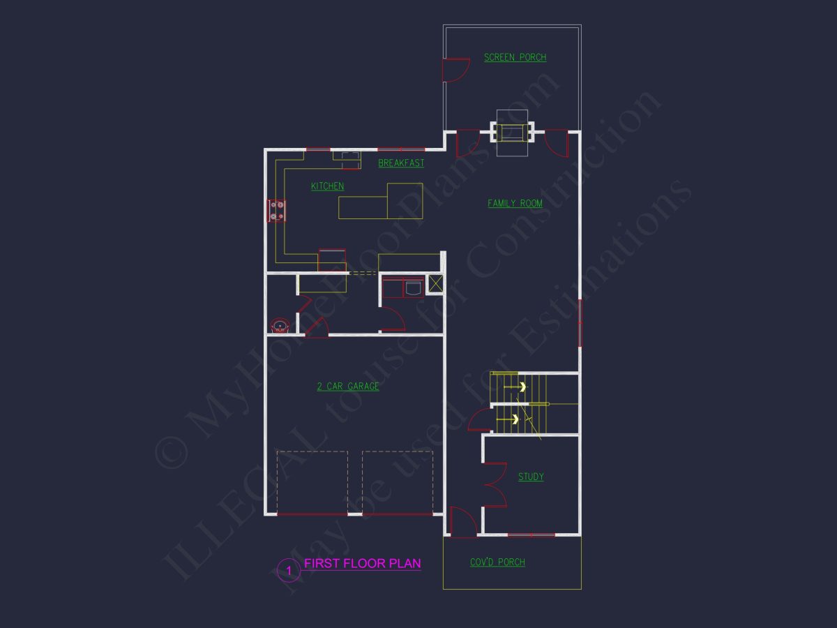 3-Story Craftsman house Plans with Blueprint & CAD Designs