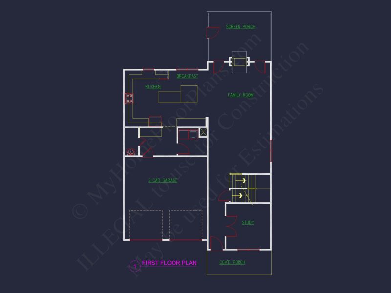 3-Story Craftsman house Plans with Blueprint & CAD Designs