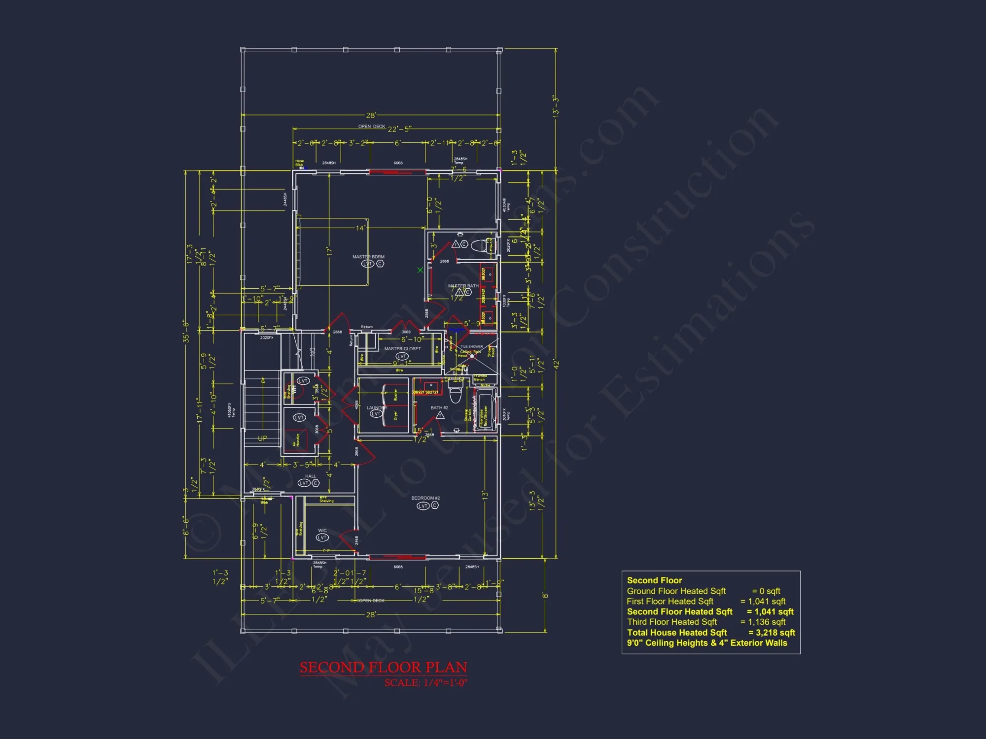 3-Story house Plan with CAD Designs & Vaulted Ceilings