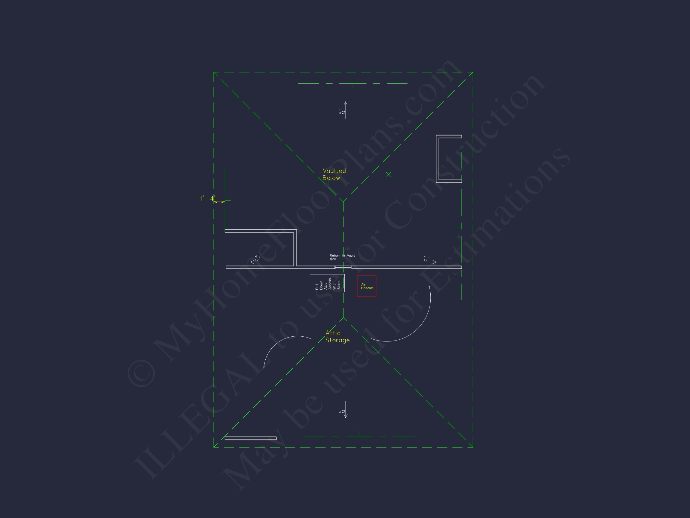 3-Story Home Plan with CAD Designs & Vaulted Ceilings