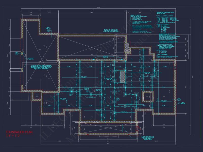 3-car garage house plan with floor plans and CAD blueprint designs