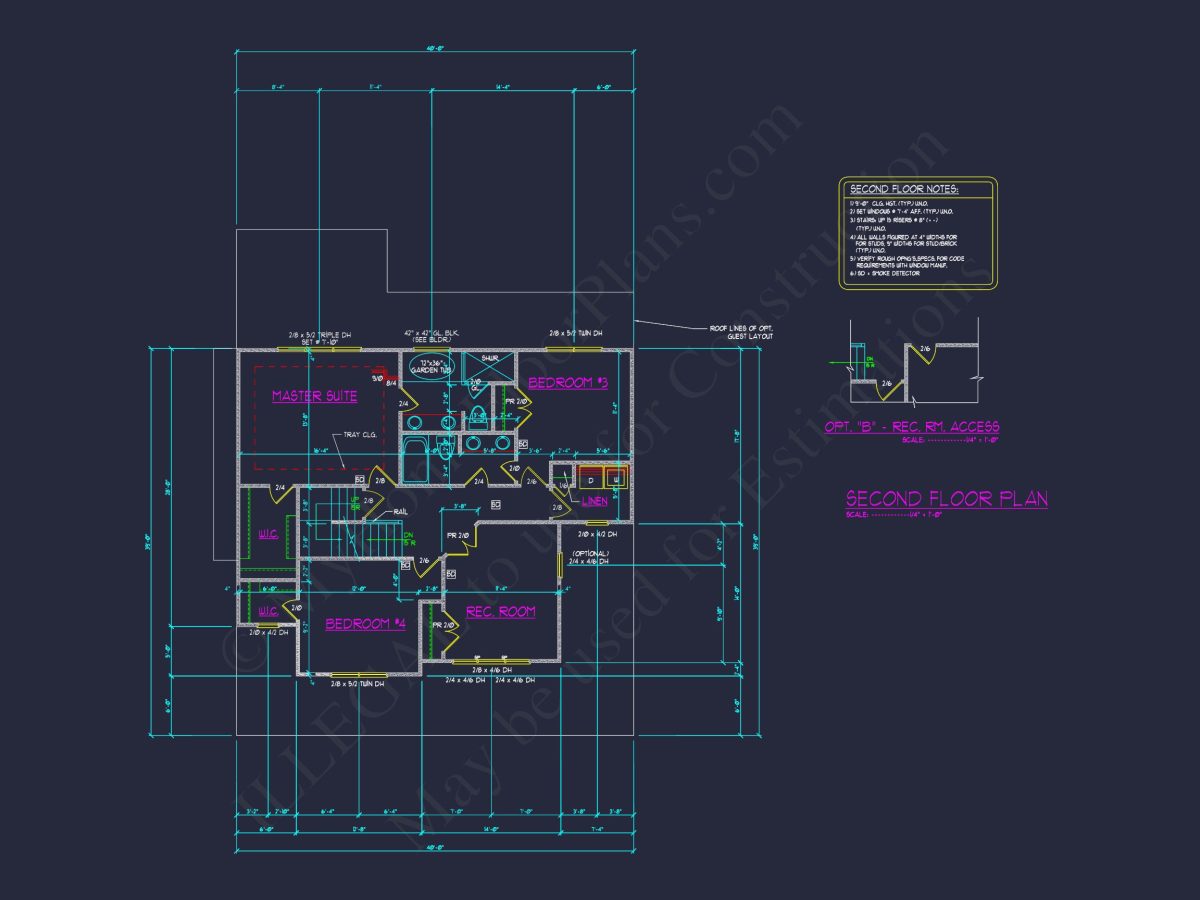3-Story house Design with CAD Blueprint & Open Floor Plan