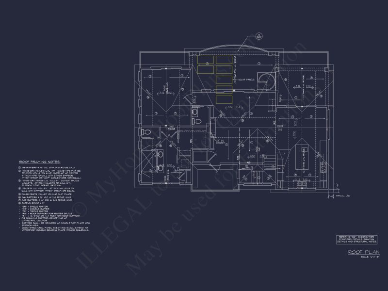 4-Bedroom Coastal house Plan with 2 Floors and Open Design