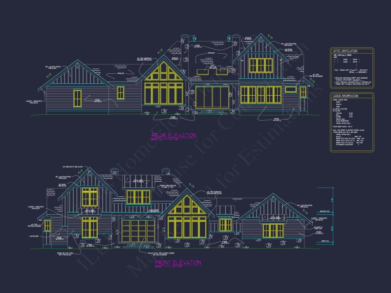 4-Bedroom Modern Craftsman house Plan With Stunning Designs