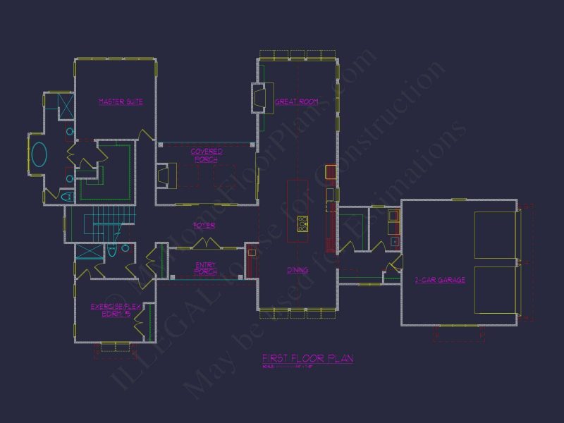 4-Bedroom Modern Craftsman house Plan With Stunning Designs