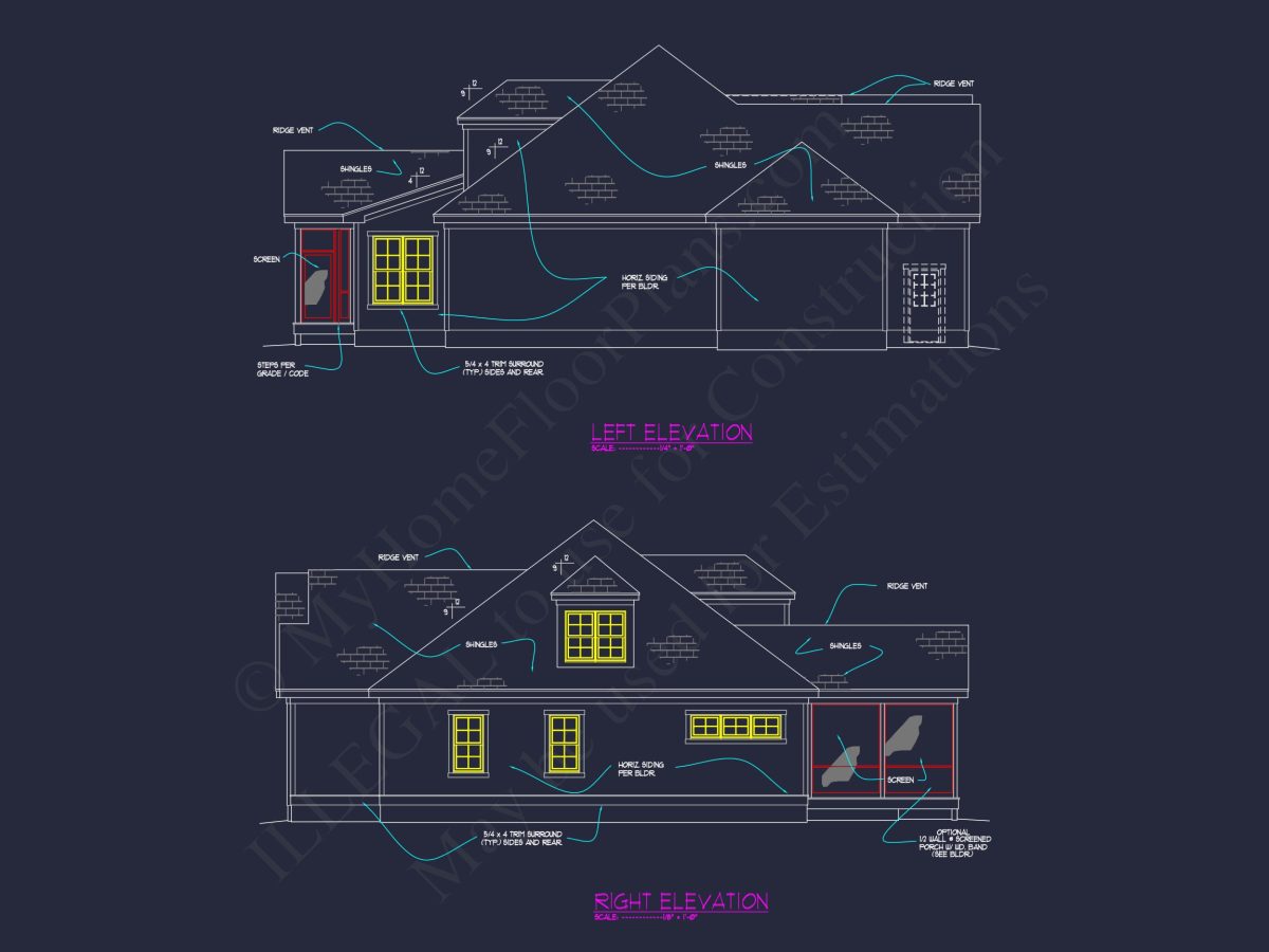4-Bedroom Southern house Plan with Open Floor Designs