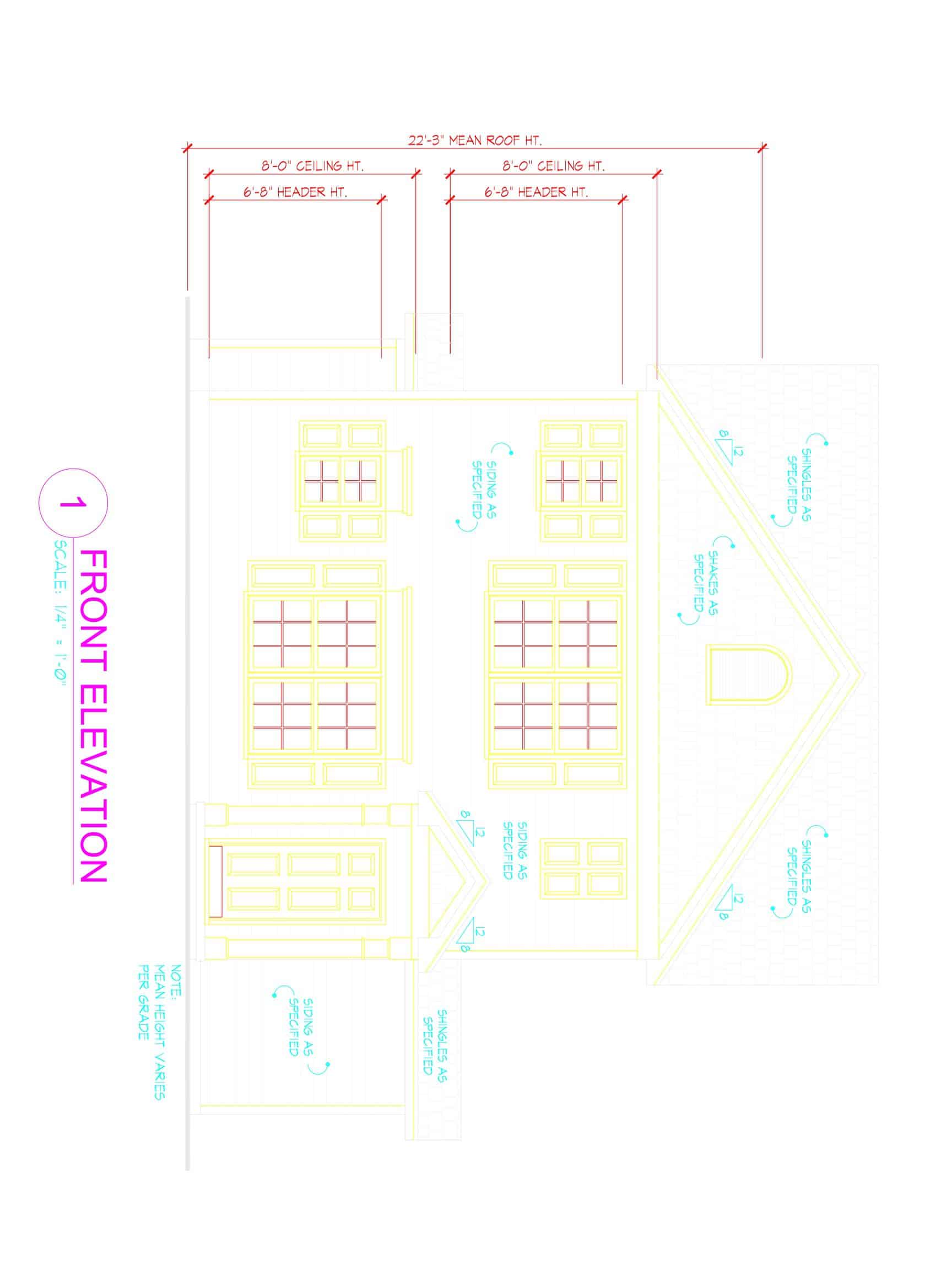 Traditional 2-Story house Plan (1379 Sq Ft) - Blueprint & CAD Designs