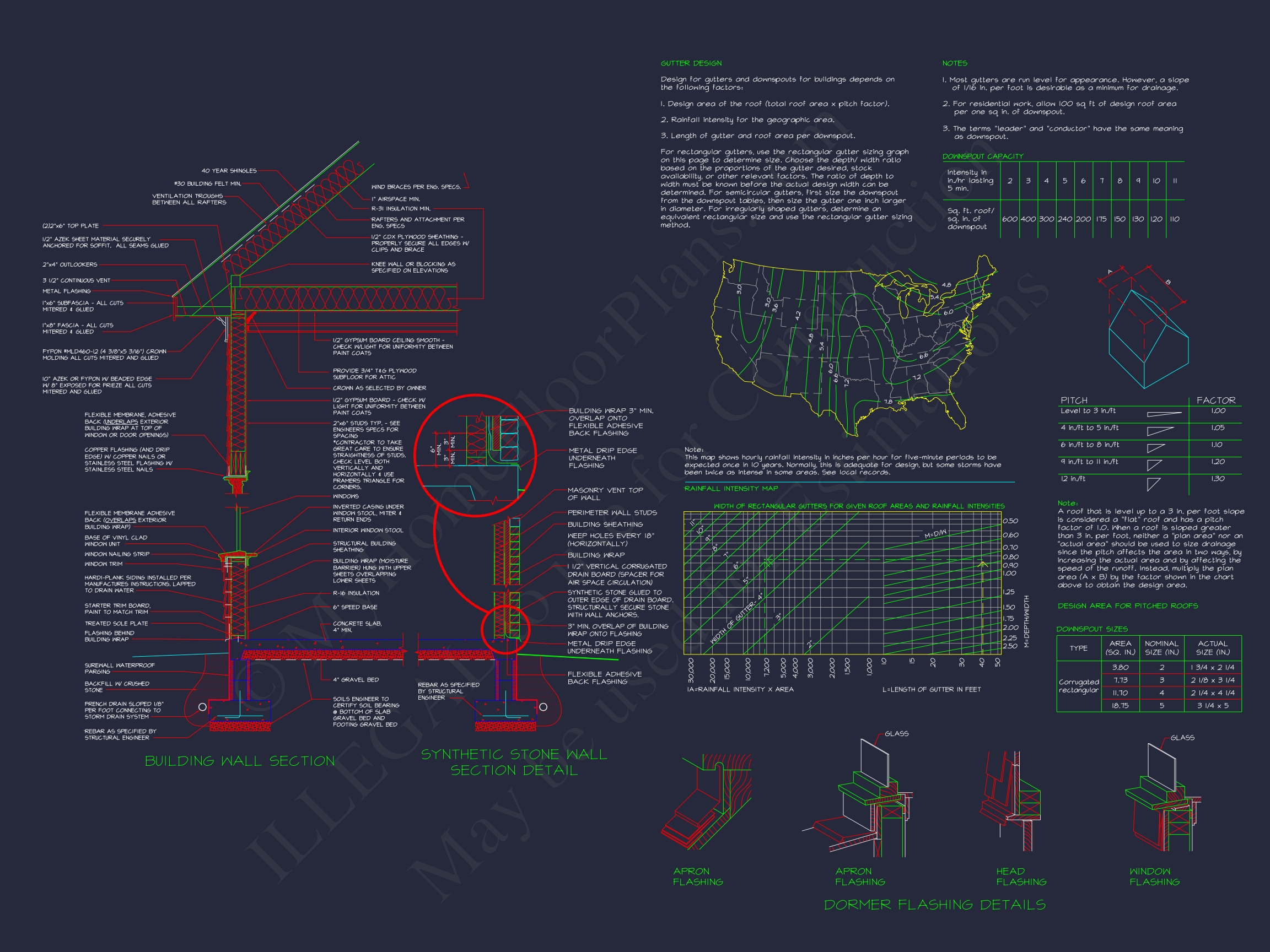 94' Wide Clubhouse Floor Plan - Architectural CAD Blueprints