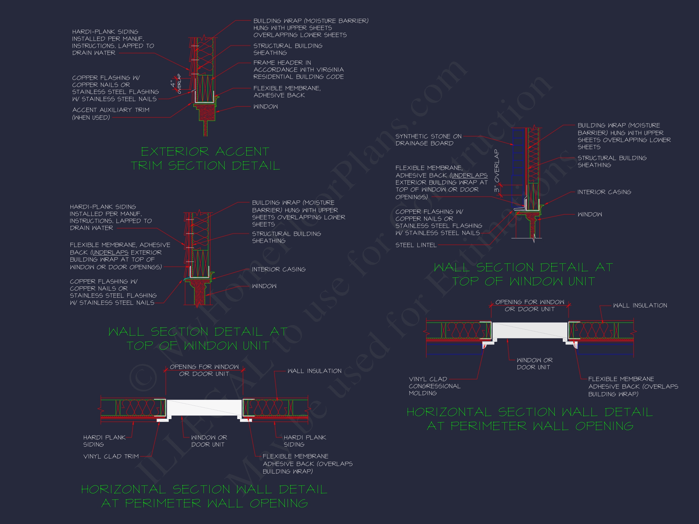 94' Wide Clubhouse Floor Plan - Architectural CAD Blueprints