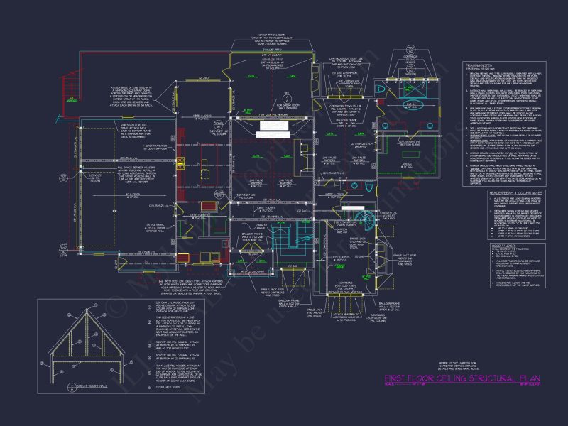 A Luxurious 5, 500 Sq. Ft. Tudor-Style house Plan with Detailed CAD Blueprints